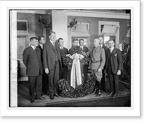 Vintage Photo Print - Wilbur & Gen'l Lloyd E. Britt, 1924