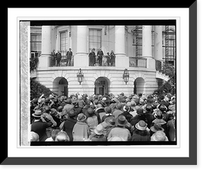 Historic Framed Print, Easter egg rolling, 4/21/24 - 2,  17-7/8" x 21-7/8"