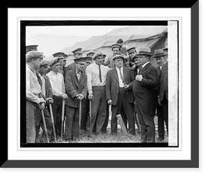 Historic Framed Print, Davis at circus,  17-7/8" x 21-7/8"