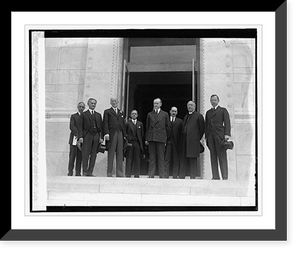 Historic Framed Print, Dedication Nat Academy Science & Research Council 306, 4/28/24,  17-7/8" x 21-7/8"