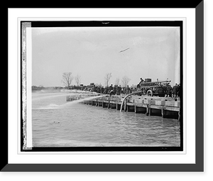 Historic Framed Print, Fire Dept.,  17-7/8" x 21-7/8"