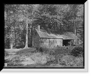 Historic Framed Print, An Old sugar camp,  17-7/8" x 21-7/8"