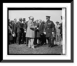 Historic Framed Print, Coolidge at Arlington, [5/25/24] - 2,  17-7/8" x 21-7/8"