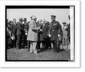 Historic Photo Print - Coolidge at Arlington, 1924 - Historic Wall Art Gift