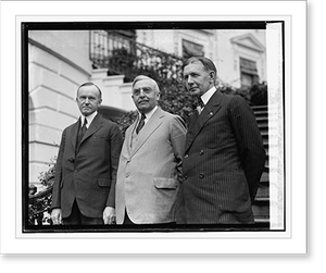 Antique Photo Print - Dawes, Butler, & Coolidge, 1924