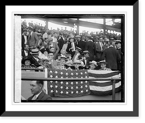 Historic Framed Print, Pres. Coolidge & family, 6/26/24,  17-7/8" x 21-7/8"