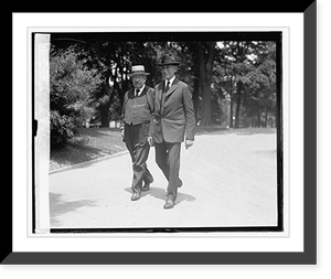 John Coolidge Sr. & Frank Stearn, 7/14/24 - 3, Antique Poster
