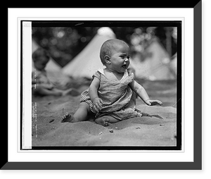 Historic Framed Print, Camp Good Will, [8/1/24] - 5,  17-7/8" x 21-7/8"