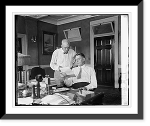 Vintage Americana Print - Sec. Wilbur & J.L. Latimer, 1924