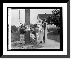Mrs. LaFollette at Mt. Lake Park, Md., 9/29/24 - 4, Antique Wall Art
