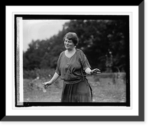 Mrs. LaFollette at Mt. Lake Park, Md., 9/29/24 - 6, Vintage Poster