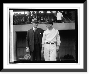 Joe Judge, Jr. & Sr., 10/5/24, Antique Print