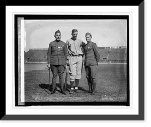 H.E. Gilbert, Handk Gowdy, H.B. Randall, 10/3/24, Vintage Print