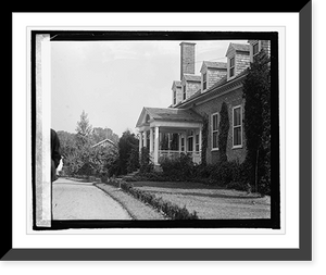 Historic Framed Print, Gunston Hall - 2,  17-7/8" x 21-7/8"