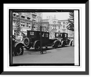 Historic Framed Print, [Street scene, automobiles, Washington, D.C.] - 2,  17-7/8" x 21-7/8"