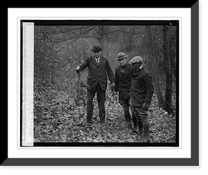Historic Framed Print, Brightwood Hunt Club,  17-7/8" x 21-7/8"