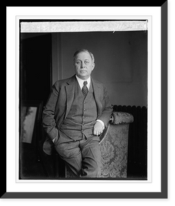 Chas. Beecher Warren, 1/10/25, Vintage Wall Art