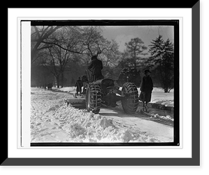 Historic Framed Print, Ford Motor Co. tractor - 3,  17-7/8" x 21-7/8"