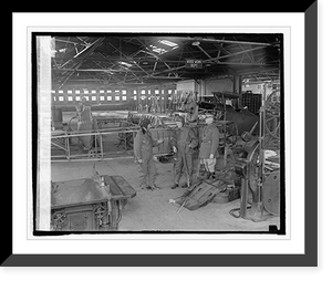 Rep. P.B. O' Sullivan, Gen. Mitchell, Maj. H.B. Clegett at Bowling field, 2/20/25, Antique Poster