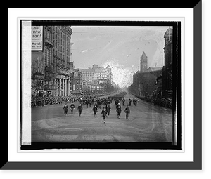 Historic Framed Print, Coolidge inauguration - 7,  17-7/8" x 21-7/8"