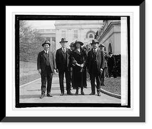 G.A. Mank, Sen. Cameron, Mrs. A.A. Dickerman, & F.M. Pool, 3/7/25, Vintage Poster