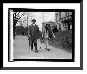 Antique Photo Print - Rep. and Mrs. John Philip Hill of Md, 1925
