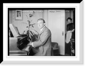 Andreas Dippel, at piano Classic, Historic Print