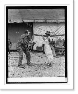 Vintage Americana Print - Bill Stieneke & Lillian Leitzel, 1925