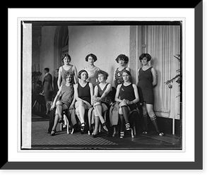 Historic Framed Print, Applicants to Paramount Motion Picture School, [5/25/25] - 2,  17-7/8" x 21-7/8"