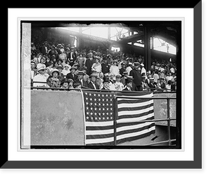 Historic Framed Print, Coolidge at competitive drill (white), 6/2/25,  17-7/8" x 21-7/8"