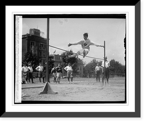 Historic Framed Print, C.H. Milano - Ross School 5' 3/4 graded schools,  Plaza playground",  17-7/8" x 21-7/8"