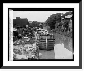 Historic Framed Print, C & O Canal - 3,  17-7/8" x 21-7/8"