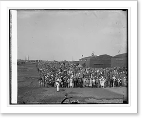 Black & White Photo - Circus & Carnival - Air circus, Bowling, 1925