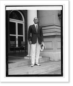 Vintage Americana Print - Colonel Augusto Villa, Mid, 1925