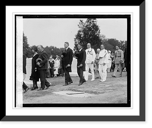 Historic Framed Print, Burial of Lt. Lansdowne at Arlington, 9/8/25 - 2,  17-7/8" x 21-7/8"