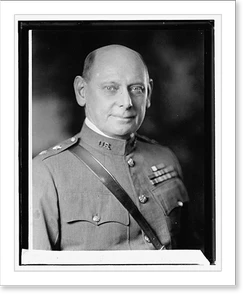 Historic Photo Print - Maj. Gen. Grote Hutcheson, 1925