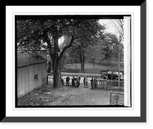 Horse Chestnut tree planted by Geo. Wash. at Fredericksburg, Va., 10/1/25 Classic, Antique Wall Art
