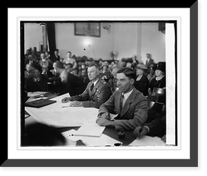 Historic Framed Print, Col. Mitchell before special aviation board, [9/29/25] - 3,  17-7/8" x 21-7/8"