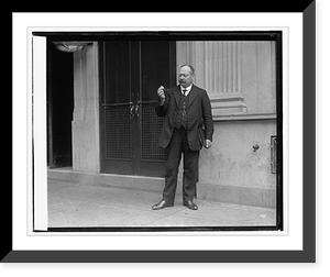 Franz Scheffel, Pres. United Rail Roaders Union of Germany, 9/29/25, Historic Reproduction