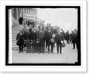 Historic Photo Print - Japanese delegation to Int. Union, 1925