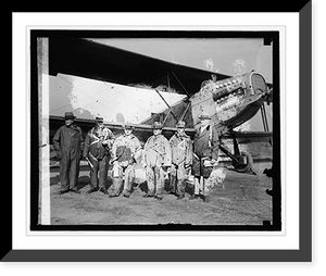 Members of Special Aviation Board leaving for air races, 10/8/25, Vintage Poster