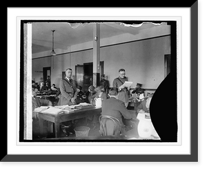 Historic Framed Print, Col. Mitchell & Lt. Col. Joseph J. McMullen, Asst Judge adv., [10/28/25],  17-7/8" x 21-7/8"