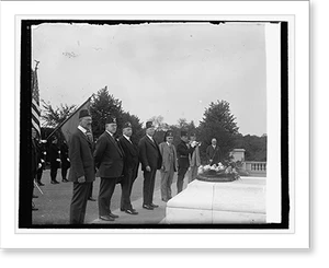 Antique Photo Print - Imperial Potentate & local Shriners, 1925