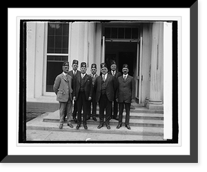 Imperial Potentate & local Shriners at W.H. 10/15/25, Historic Print