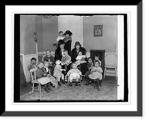 Historic Framed Print, Mrs. Edward T. Sanford, Mrs. Wilburn Carr, Mrs. Chas. J. Bell, 11/4/25,  17-7/8" x 21-7/8"