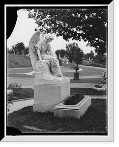 Historic Framed Print, Winnie Davis memorial, Hollywood [Cemetery], Richmond, Va. - 2,  17-7/8" x 21-7/8"