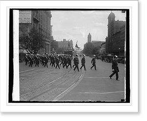 Antique Photo Print - Knights Templar, field day, 1925
