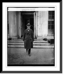 Black & White Photo - Rabbi Emmanuel J. Jack, 1925 - Vintage Wall Art Gift