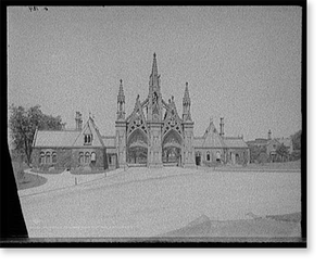 Historic Photo Print - Brooklyn - Entrance to Greenwood Cemetery, N.Y (2)