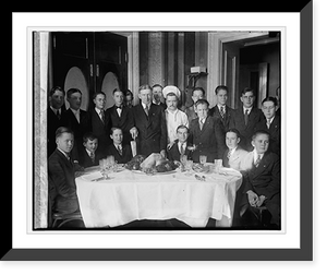 Historic Framed Print, Dawes giving Xmas dinner to Senate pages, [12/23/25],  17-7/8" x 21-7/8"